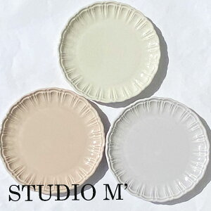 STUDIO M f@X^WIG H v[g charm 19 round plate@V@v[g@t̑蕨@v[g@Mtg@j