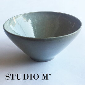 STUDIO M スタジオエム スタジオM 食器lagman bowl LL ラグマン　ボールLL(灰釉)【カフェ】【ギフト】【ナチュラル】【特大鉢】【丼】【ラグマン】【ボウルLL】