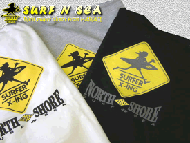 【SURF-N-SEA】【送料無料】【サーフアンドシー】【サーフィンシー】メンズ ノースショア・クルー・トレーナーHawaii ハワイ雑貨 ハワイアン