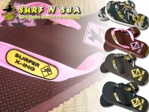 ySURF-N-SEAzT[tAhV[ nCAG r[`T_SNS SURFER X-ING SLIPPER Hawaii nCG nCA