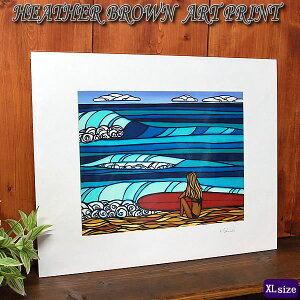 ywU[uEzyHeather BrownzART PRINT XL@SURF GIRLփU[ uEEA[gvgXLywU[EuEzHawaii nCG nCA