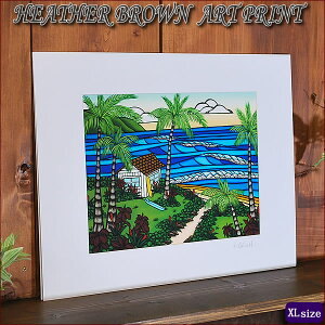 yփU[uEzyHeather BrownzART PRINT XL@HAWAII HALEփU[ uEEA[gvgXLywU[EuEzHawaii nCG nCA