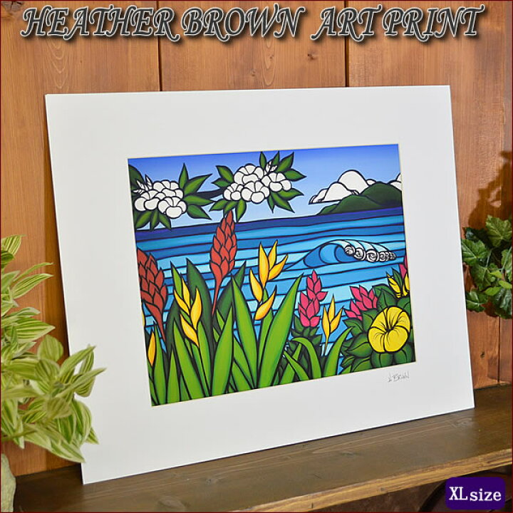 楽天市場】【ヘザーブラウン】【Heather Brown】ART PRINT XL Flowers 