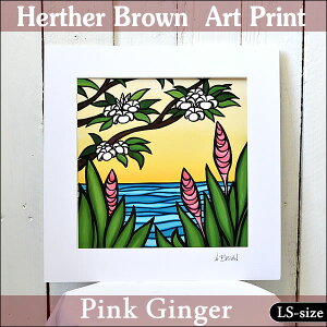 ywU[uEzyHeather BrownzART PRINT LS@Pink Ginger nCAG փU[ uEEA[gvgywU[EuEzHawaii nCG nCA