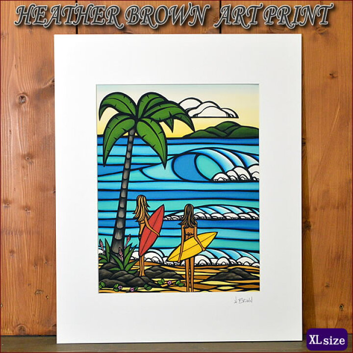 楽天市場】【ヘザーブラウン】【Heather Brown】ART PRINT XL GIRLS 