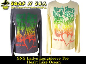 �ySURF-N-SEA�z�T�[�t�A���h�V�[�@HEART LIKE OCEAN���f�B�[�X�E�����O�X���[�uTEESNSHLOLST�yHawaii�z�y�����s �n���C�@�G�݁z�y�n���C�A���z�n���C�A���G��