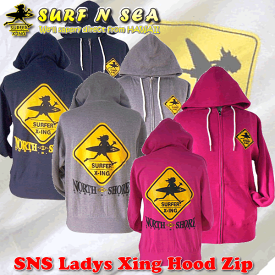 【SURF-N-SEA】【送料無料】サーフアンドシー　　レディースパーカーWOMENS NSXING HOOD ZPHawaii ハワイ雑貨 ハワイアン