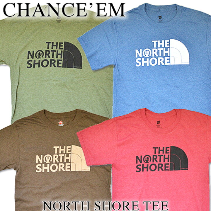 楽天市場 Chance Em ハワイオリジナルブランド メンズ Tシャツ North Shore Tee Hawaii ハワイ雑貨 ハワイアン ｕｌｕ ｈａｗａｉｉ