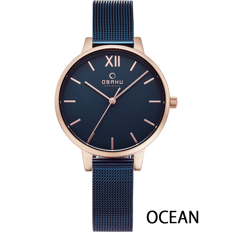 【日本公式品】オバク時計OBAKU LIV オバック レディース腕時計 全4色 | コンフォートガーデンズ