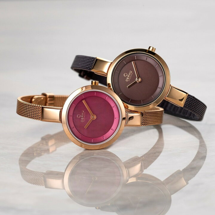 楽天市場】【日本公式品】オバク 時計 OBAKU SIV オバック レディース 