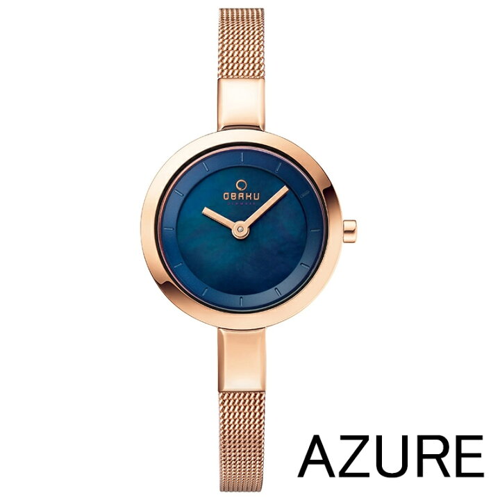 楽天市場】【日本公式品】オバク 時計 OBAKU SIV オバック レディース 