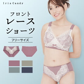 【お買い物マラソン】ショーツ レディース レース 胸を小さく見せるブラ専用 綿 サポート ハイウエスト レース セット 深め 深ばき 股上深め 鼠径部 締め付けない 単品 スタンダード 送料無料