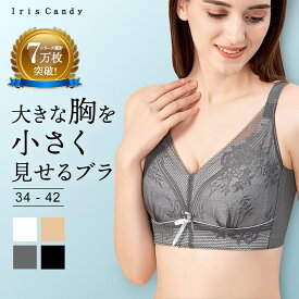 胸を小さく見せるブラ 胸を小さく 補正下着 脇高ブラ 脇高 背中 補正 ブラジャー ブラトップ タンクトップ 胸を小さくみせるブラ ブラジャー 着やせブラ 補正ブラ レース 延長ホック [SS-rv]