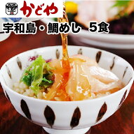 ■愛媛宇和島・かどや　宇和島鯛めし　5食■郷土料理100選にも選ばれた味・飾らない宇和島の味 愛媛 宇和…