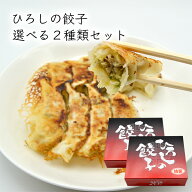 ひろしの餃子 選べる2種類 32個セット(16個×2箱) 山形県庄内産豚肉使用 冷凍餃子 焼き餃子 水餃子 国産…