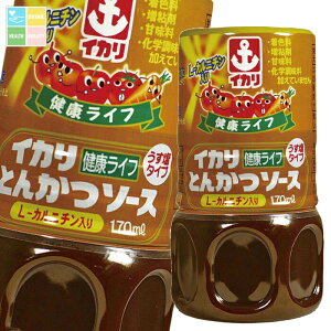 先着限りクーポン付 イカリソース 健康ライフとんかつソース170ml×2ケース(全60本) 送料無料【co】