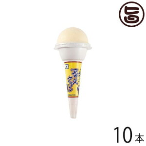 よさこいアイスクリン コーン 150ml×10本 高知県 四国 デザート 懐かしい ご当地アイス 冬アイス 一部地域追加送料あり