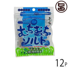 むちむちソルト 37g×12袋 沖縄 土産 定番 人気 黒糖