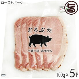 エルパソ どろぶた ローストポーク 100g×5P 北海道 土産 人気 お取り寄せ オリジナルの放牧豚使用 オードブル サンドイッチに