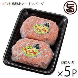 ギフト フレッシュミートがなは ハンバーグ やんばる島豚あぐー 黒豚 トンバーグ 150g×2個入り×5P 沖縄 土産 アグー あぐー 貴重 肉 人気