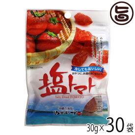 塩トマト 30g×30P 沖縄美健販売 ドライトマト ミネラル補給 リコピン 沖縄土産 沖縄 人気