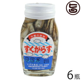 いずみ食品 沖縄の珍味 すくがらす 120g×6瓶 沖縄 人気 定番 土産 珍味 塩漬け つまみ 肴