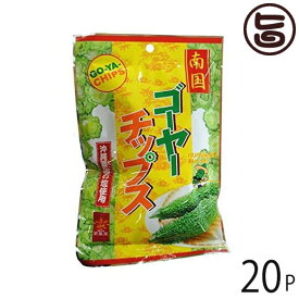 南風堂 ゴーヤーチップス 42g×20袋 沖縄 人気 定番 土産 乾燥野菜 沖縄粟国の塩使用 パリパリ美味しい