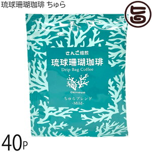 沖縄上島珈琲 琉球珊瑚珈琲 ちゅら 9g×40袋 Mild Blend