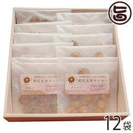 ギフト 愛荘玄米クッキー4種セット（大）30g×12袋 滋賀土産 滋賀 土産 関西 人気 贈り物