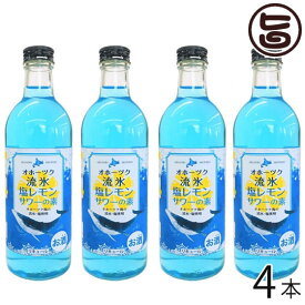 網走ビール オホーツク流氷塩レモンサワ ノーマル 500ml×4本セット