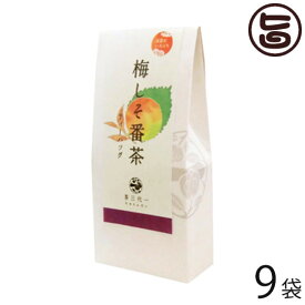 茶三代一 出雲のいろどり 梅しそ番茶 ティーバッグ 5g×5p×9袋 島根県 健康茶 番茶の香ばしい香りと梅と青しその爽やかな風味