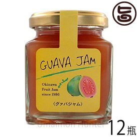 沖縄農園 トロピカルジャム グァバ 140g×12瓶 沖縄 土産 ミックスジャム 甘さ控えめの爽やかな風味 パンやヨーグルト、お菓子作りやドレッシングに