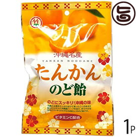 竹製菓 たんかん のど飴 80g×1P 沖縄 人気 定番 土産 菓子 あめキャンディー