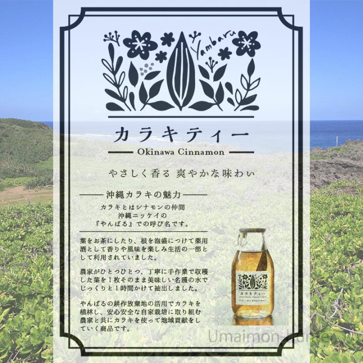 楽天市場 渡具知 カラキティー 0ml 60本 沖縄 土産 沖縄県産唐木 沖縄ニッケイ 沖縄土産にもおすすめ 送料無料 旨いもんハンター