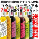 【送料無料】ユウキ食品 コーディアル7種類から選べる選り取り500ml×3本セット