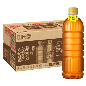 【送料無料】アサヒ　十六茶麦茶（ラベルレスボトル）660ml×1ケース（全24本）【sm】