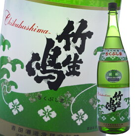 滋賀県 吉田酒造 銀紋 竹生嶋1.8L瓶×1本 送料無料