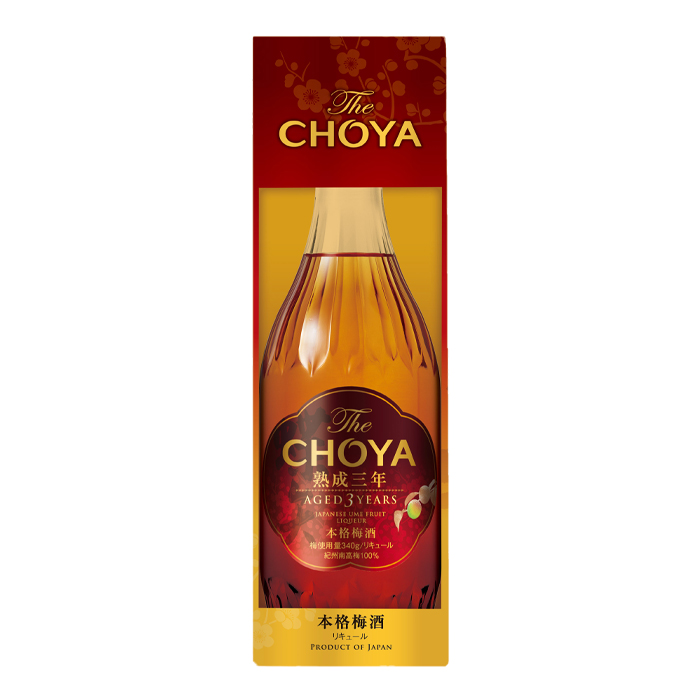 チョーヤ 梅酒 THE CHOYA 熟成3年（化粧箱入り）700ml瓶×2ケース（全12本） 送料無料：近江うまいもん屋
