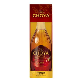チョーヤ 梅酒 THE CHOYA 熟成3年（化粧箱入り）700ml瓶×1ケース（全6本） 送料無料