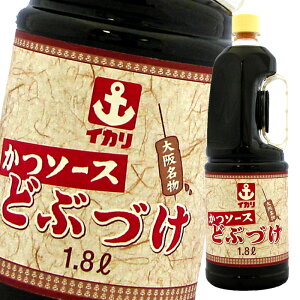 先着限りクーポン付 イカリソース かつソース どぶづけ1.8Lハンディパック×2ケース(全12本) 送料無料【co】