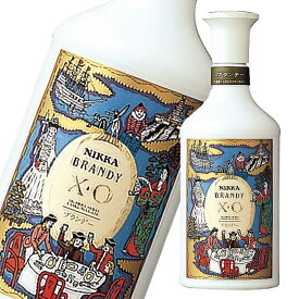 アサヒ 40％ ニツカブランデー XO 白660ml瓶×2ケース（全24本） 送料無料