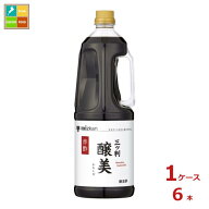 先着限りクーポン付 ミツカン 三ツ判醸美1.8L×1ケース（全6本） 送料無料【co】