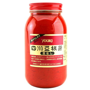 ユウキ 四川豆板醤(豆なし)1kg×2ケース(全24本) 送料無料