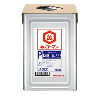 先着限りクーポン付 キッコーマン P特選 丸大豆しょうゆ18L天パット缶×1本 送料無料【co】