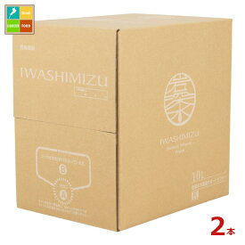 岩深水 10Lバックインボックス×2本 送料無料 いわふか水