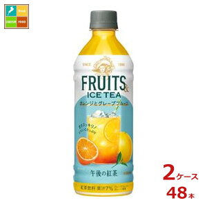 L ߌ̍g FRUITS & ICE TEA IWƃO[vt[c500ml×2P[XiS48{j  Vi Vytoz