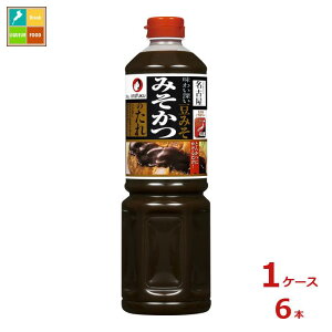 先着限りクーポン付 オタフク ソース 名古屋みそかつのたれ1200g×1ケース(全6本)送料無料【co】
