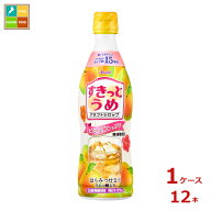 アサヒ クラフトシロップ すきっとうめ 希釈用プラスチックボトル470ml×1ケース（全12本）送料無料【to】