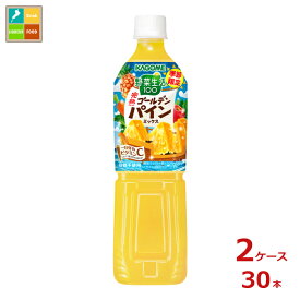 カゴメ 野菜生活100 完熟ゴールデンパインミックス720ml×2ケース（全30本）送料無料
