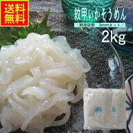 紋甲いかそうめん2kg業務用（冷凍）お花見 グルメギフト 食べ物ギフト 贈答 海鮮 ギフト パスタ いかそう…